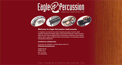 Desktop Screenshot of eagle-percussion.com